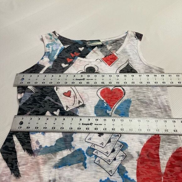 NWT Impulse California Playing Cards Tank Jacket 2 Pc Set Size Large New - Picture 4 of 13